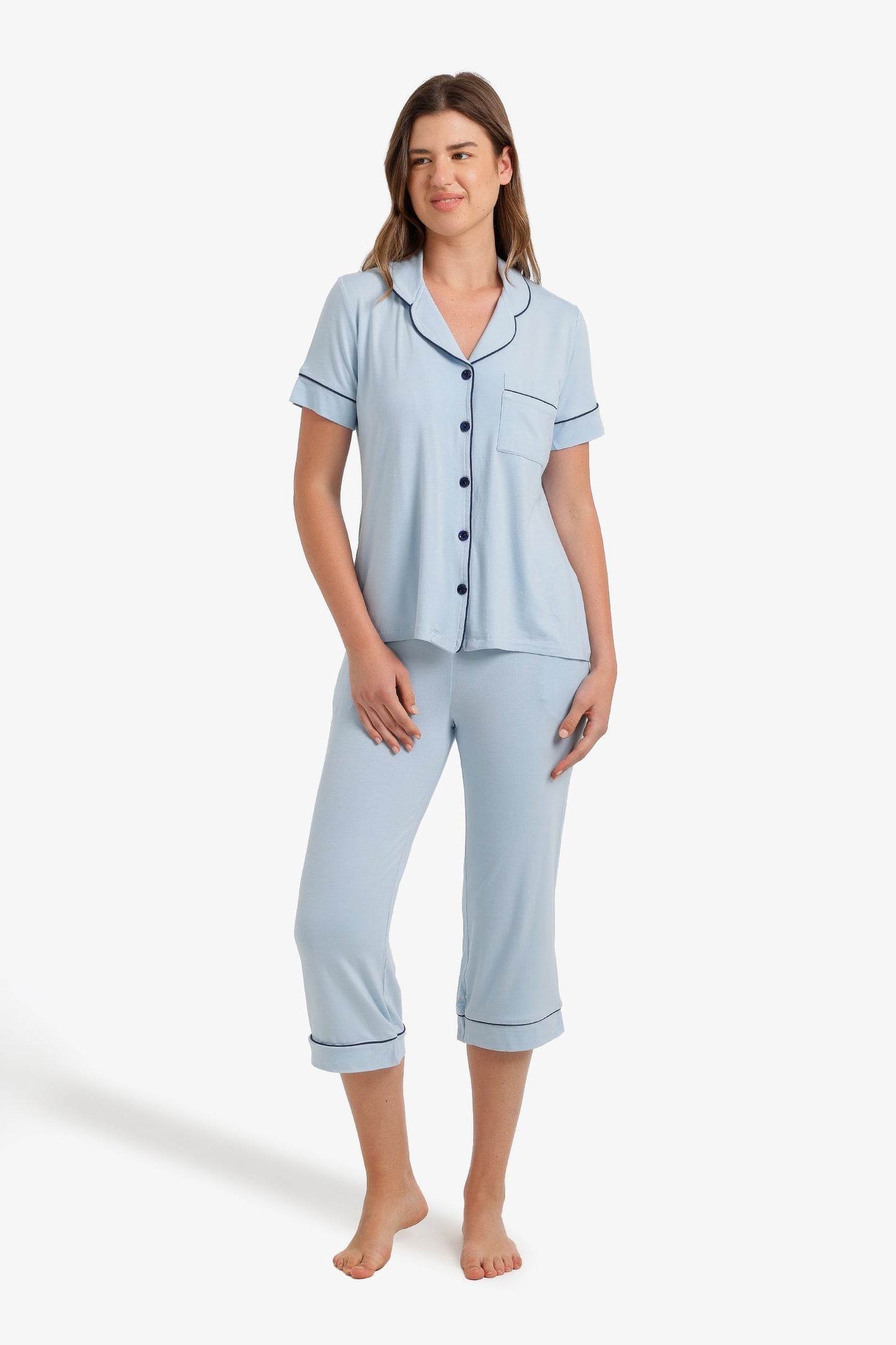 Classic Piping Pyjama Set