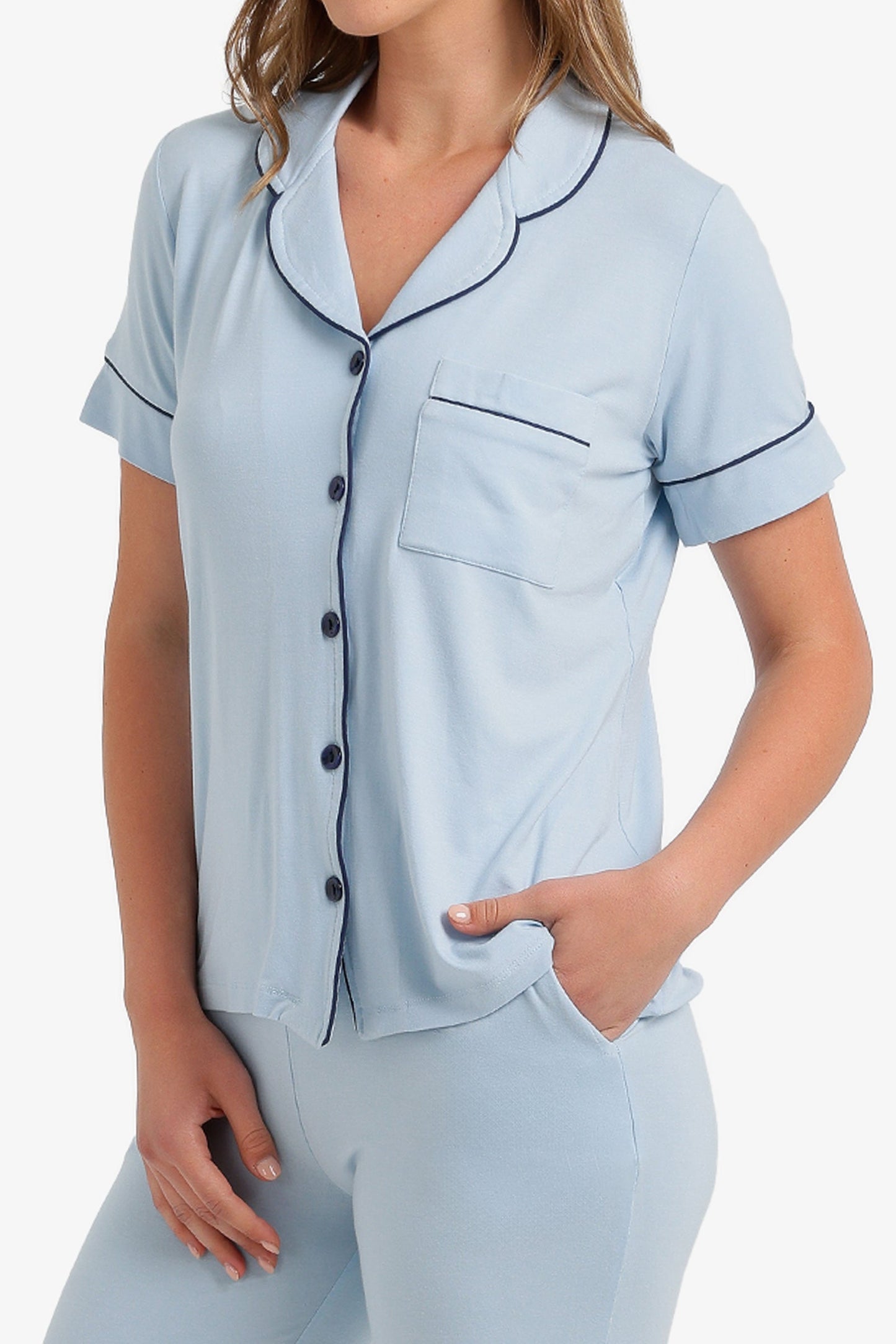 Classic Piping Pyjama Set