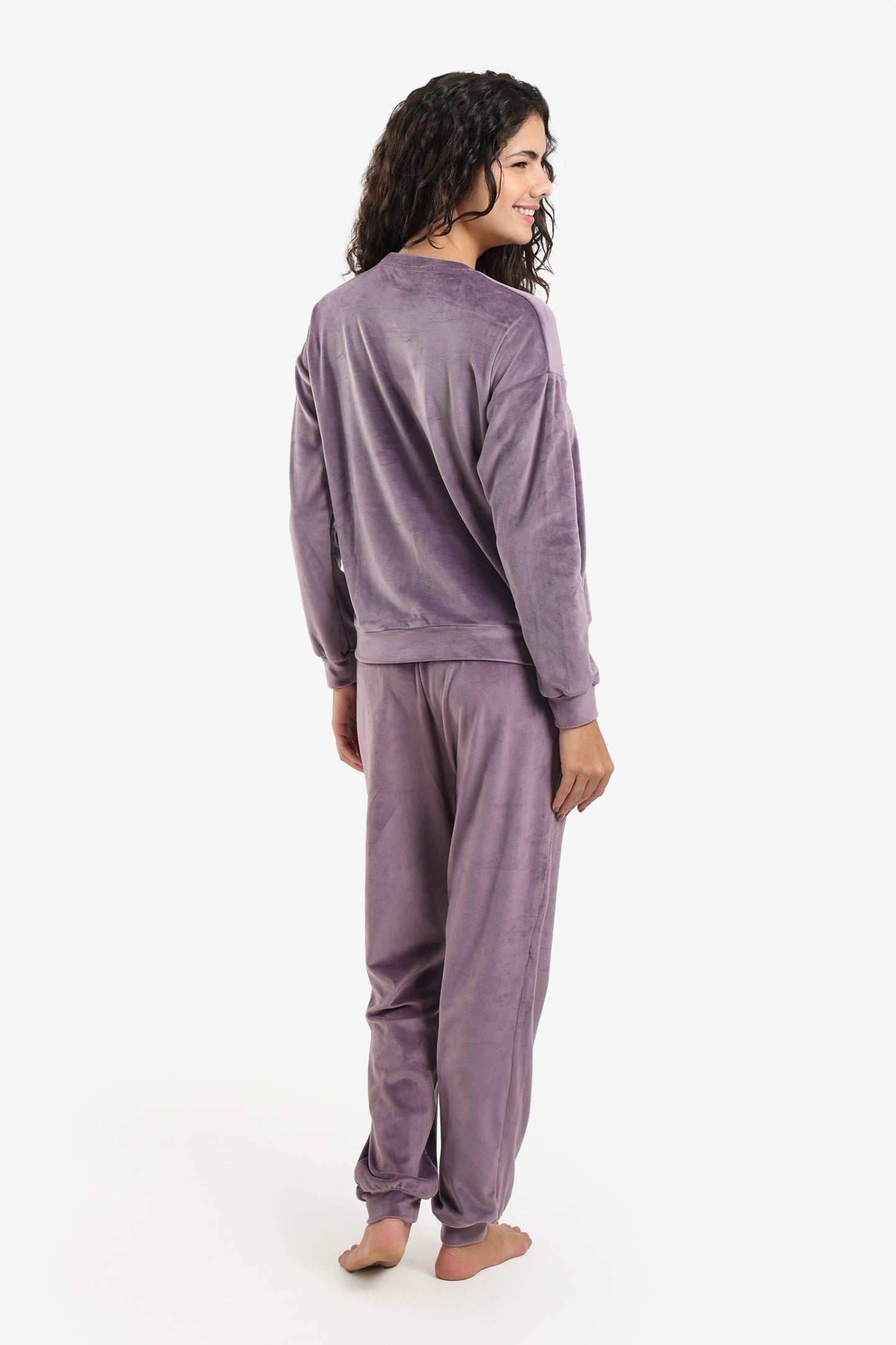 Round Neck Pyjama Set