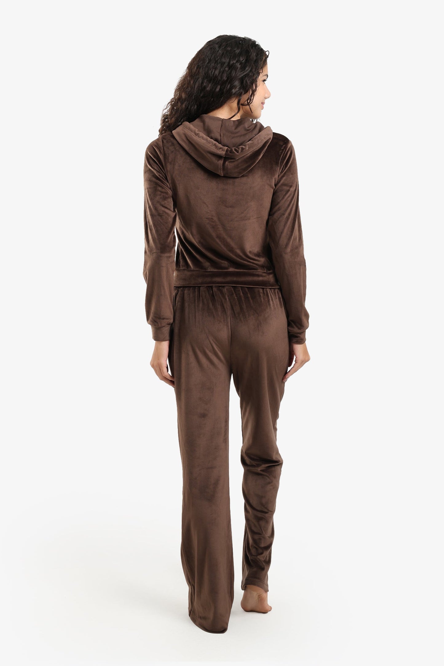 Hooded Neck Pyjama Set