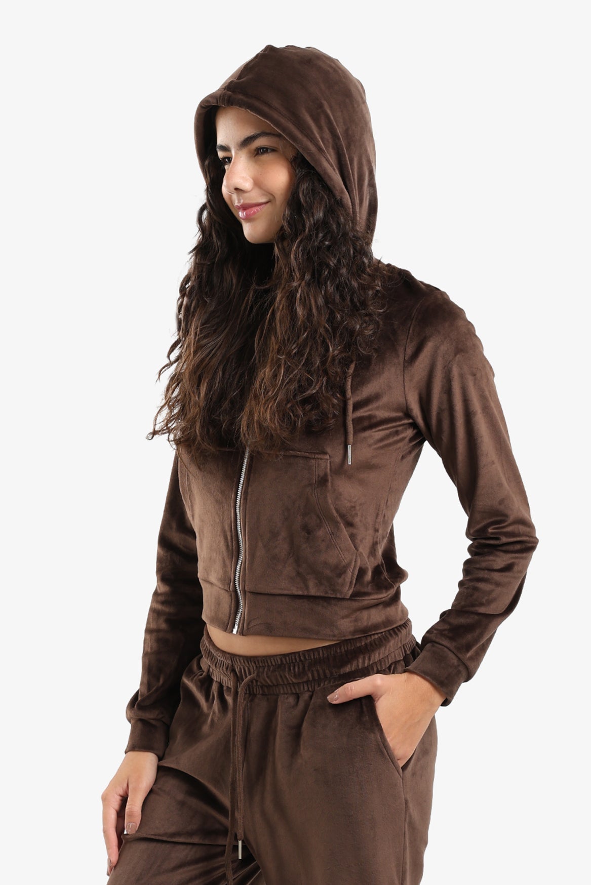 Hooded Neck Pyjama Set