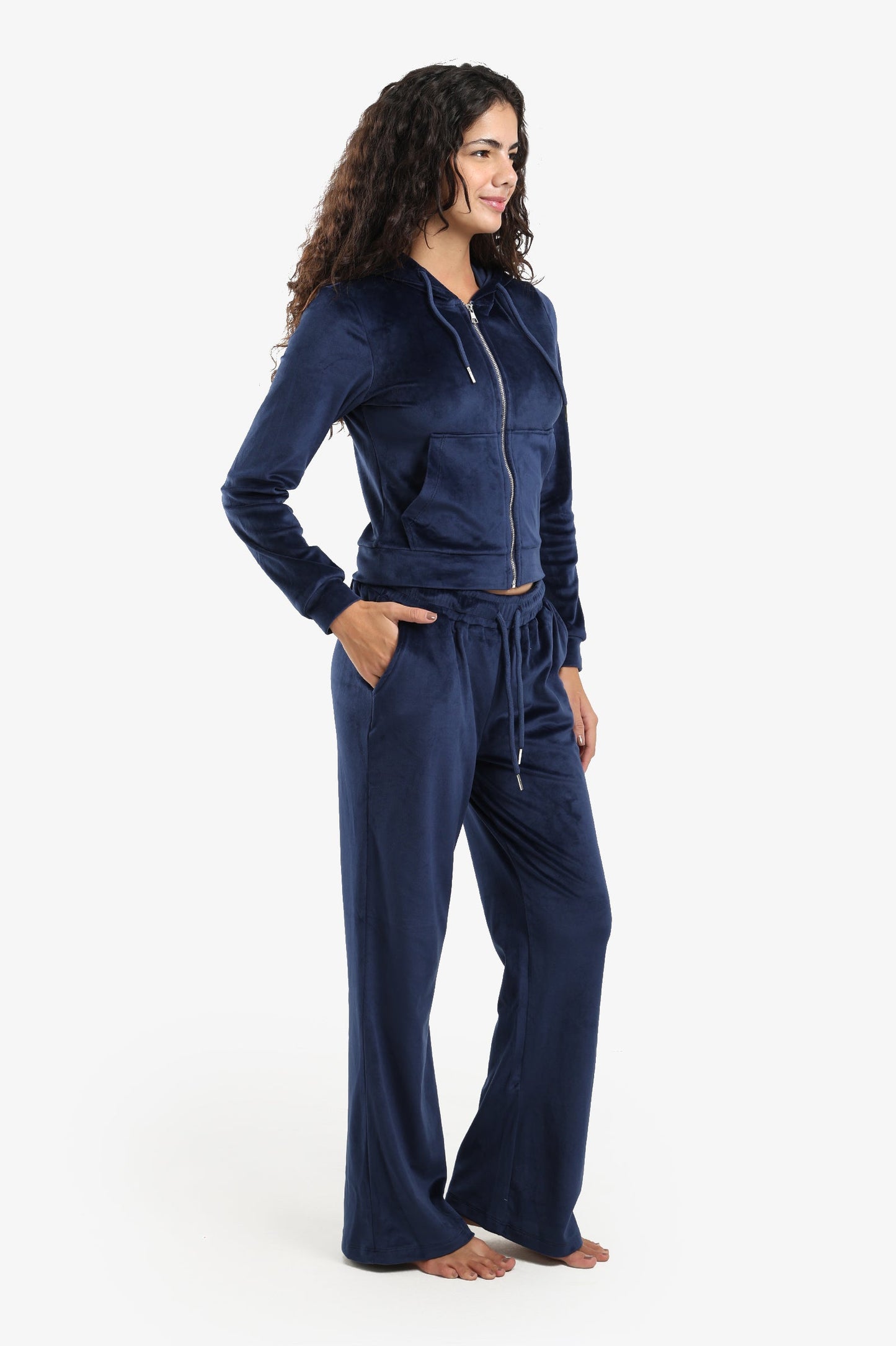 Hooded Neck Pyjama Set
