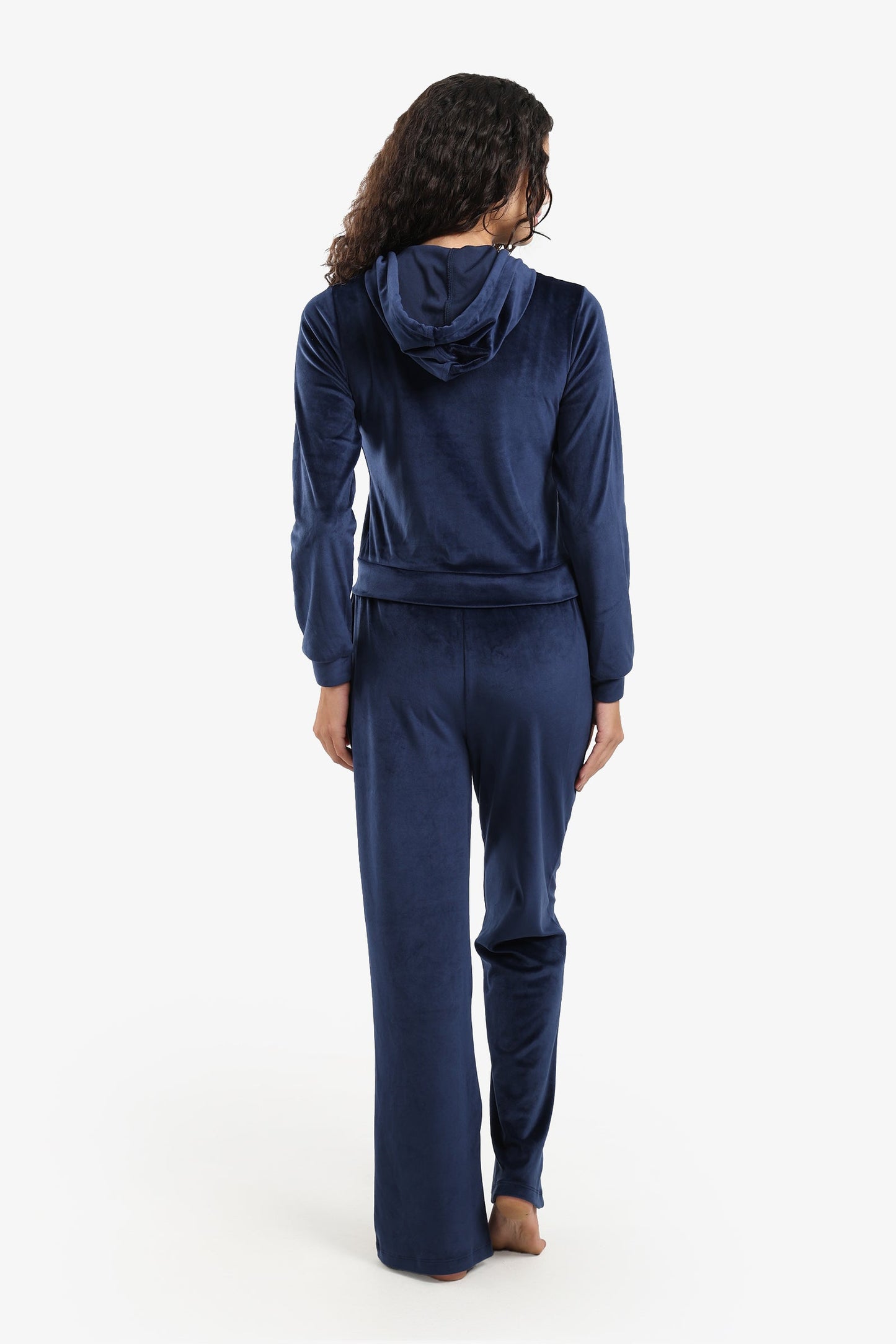 Hooded Neck Pyjama Set