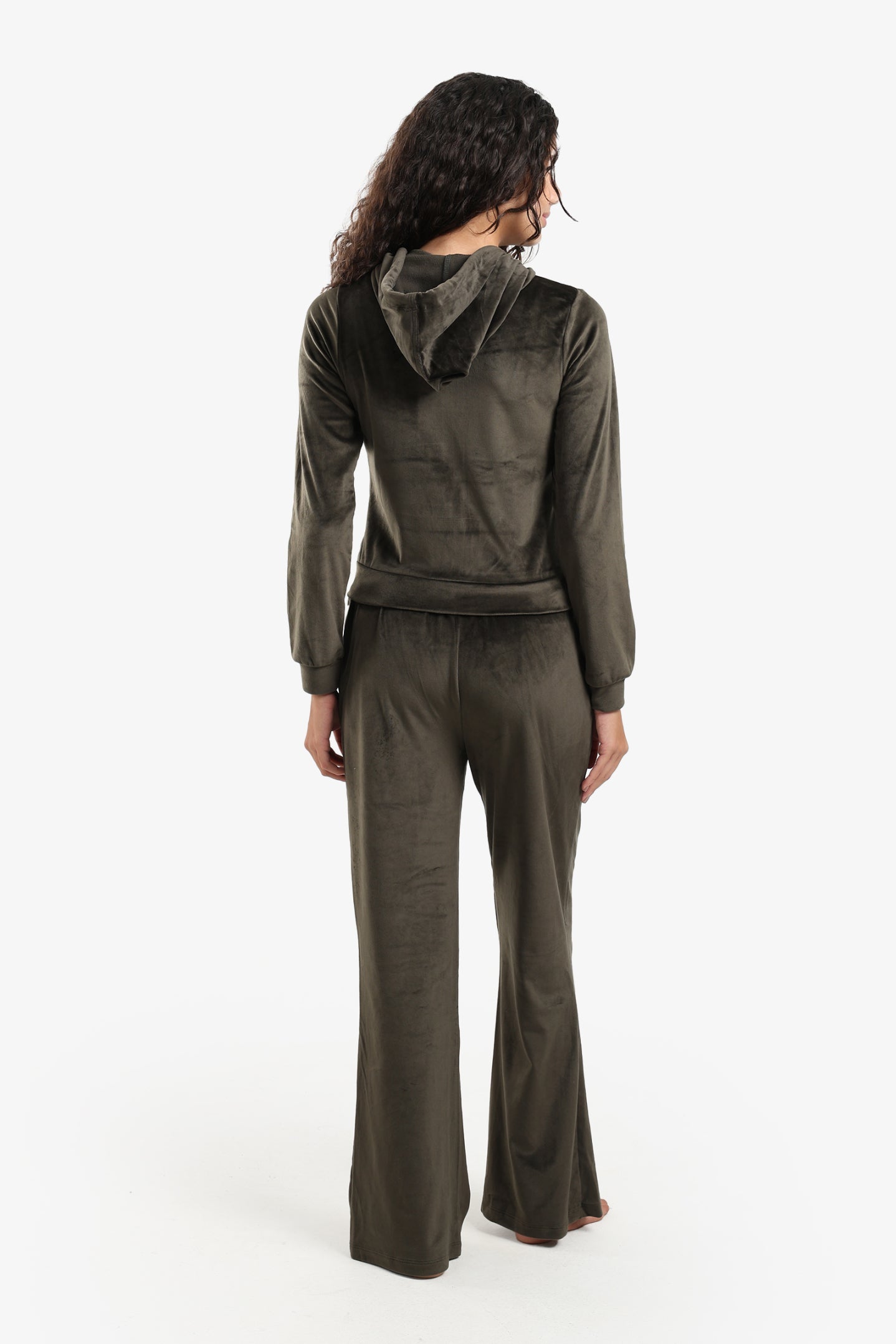 Hooded Neck Pyjama Set