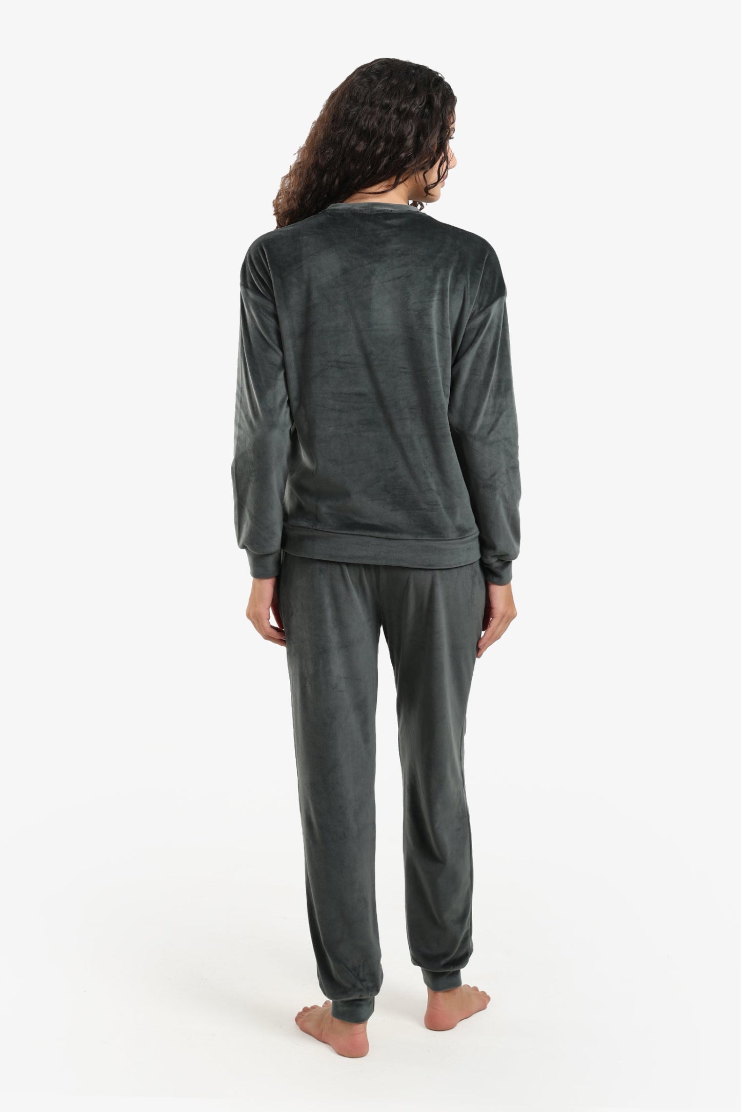 Round Neck Pyjama Set