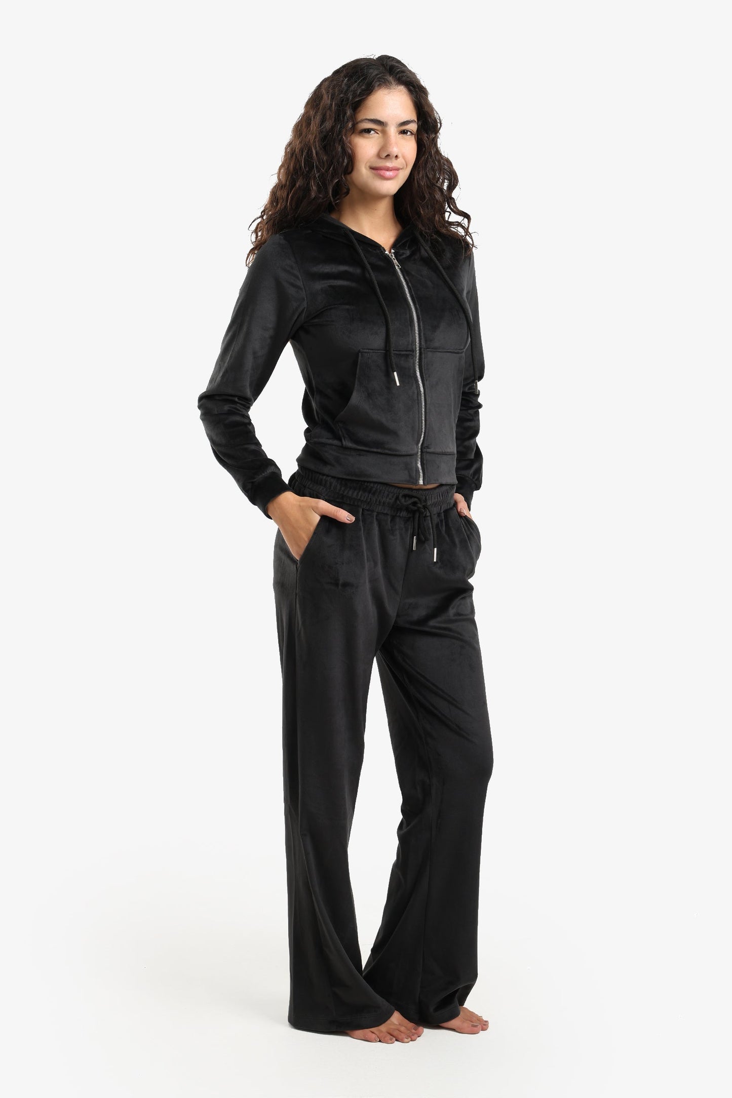 Hooded Neck Pyjama Set