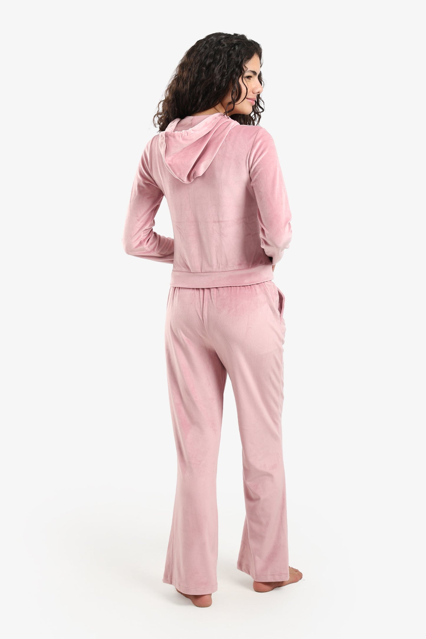 Hooded Neck Pyjama Set