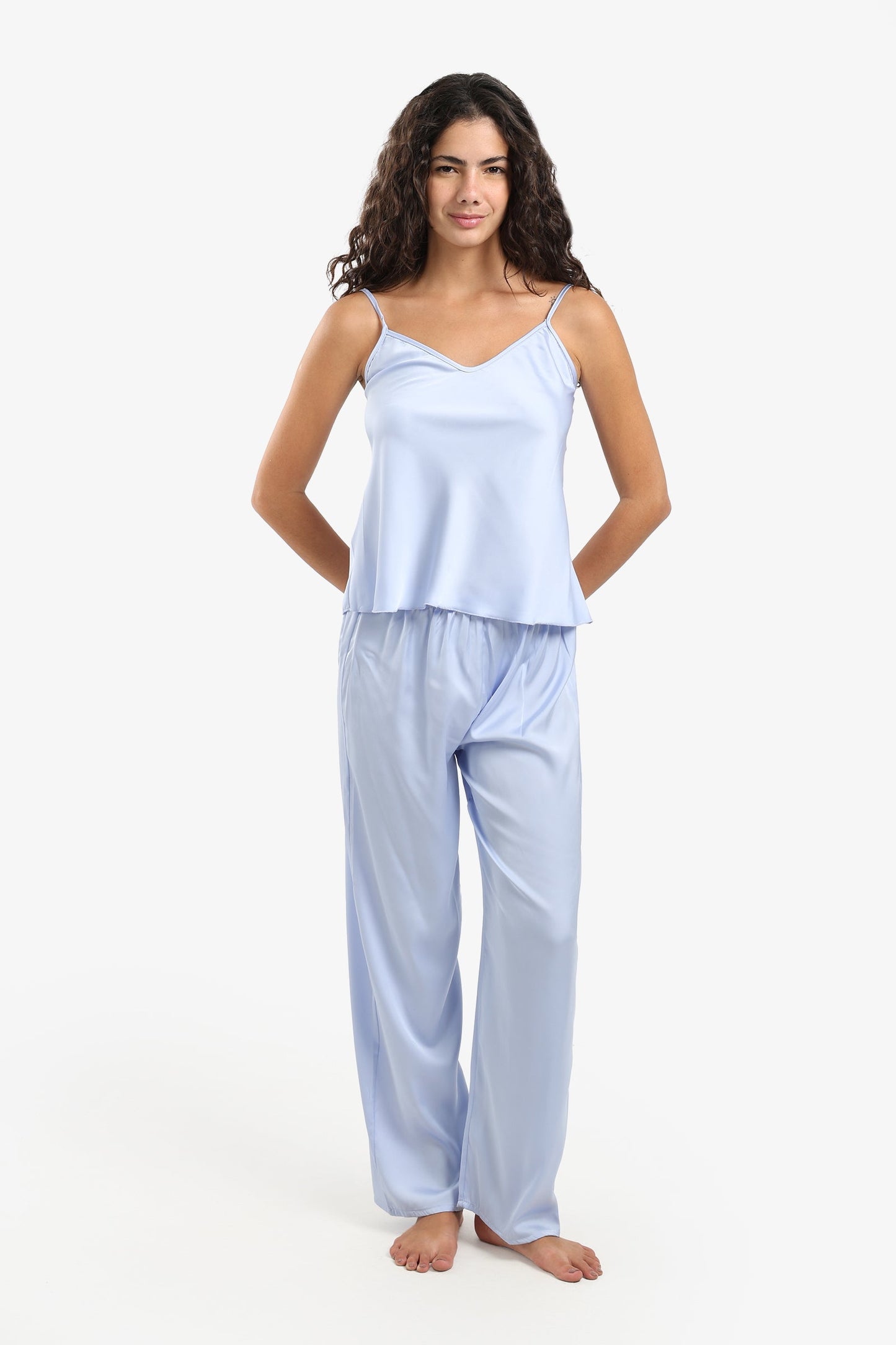Light Blue 3 Pieces Pyjama Set