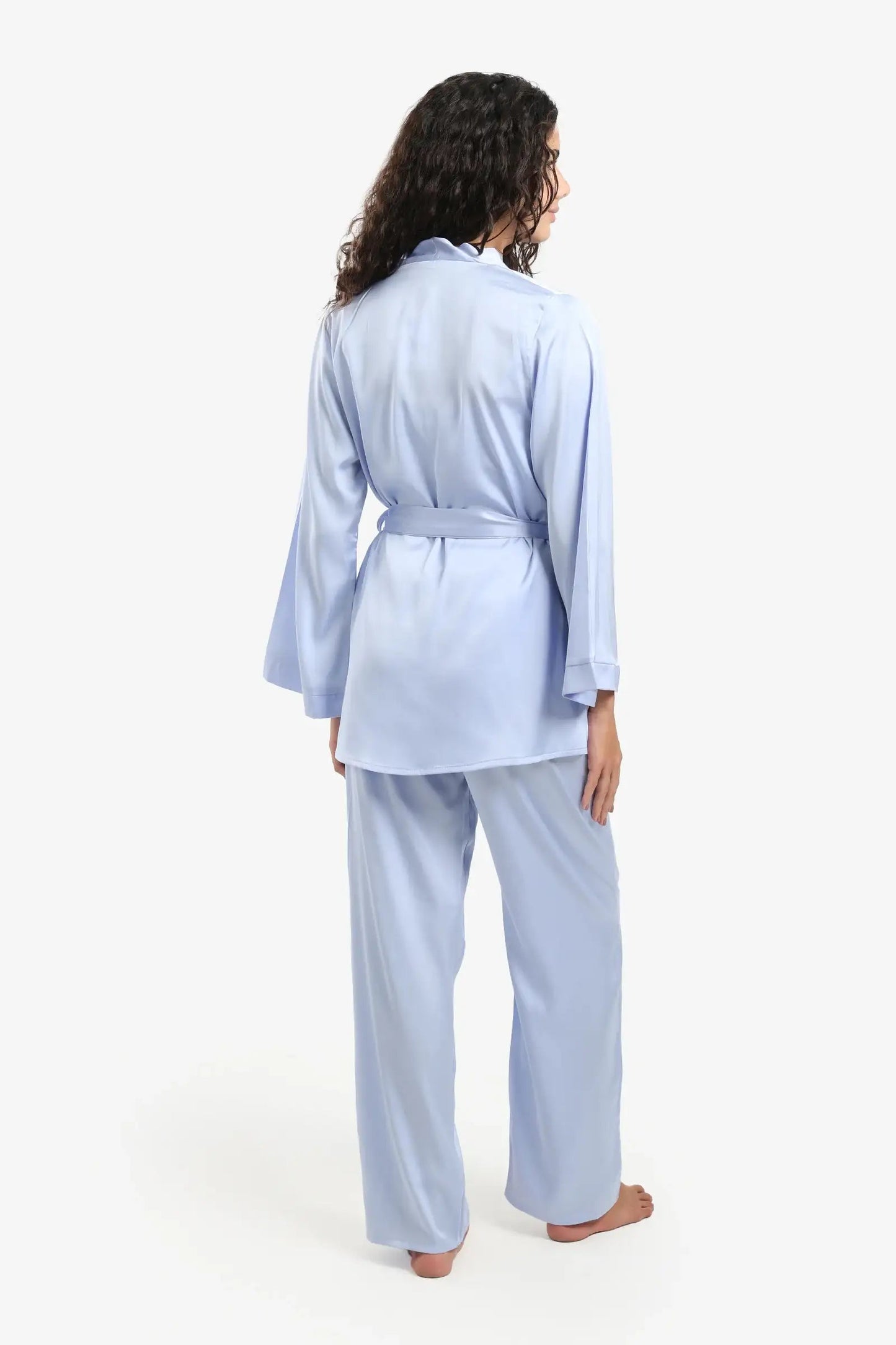 Light Blue 3 Pieces Pyjama Set