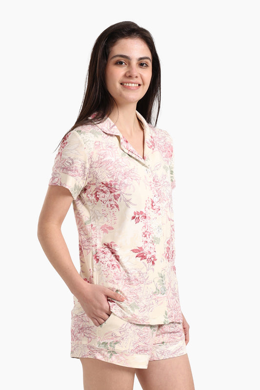 Chic Printed Pyjama Set
