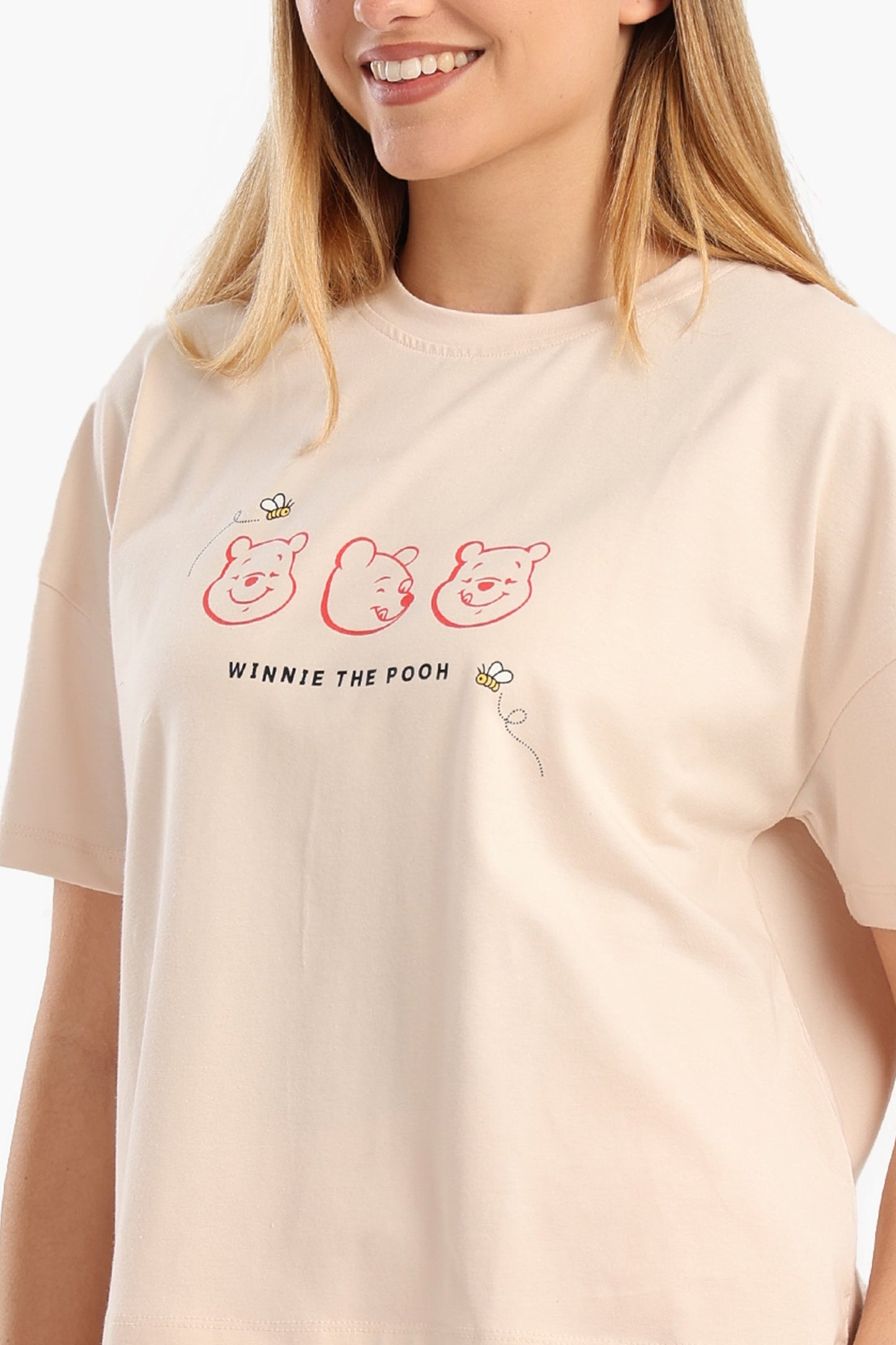 Pyjama Set with Pooh Print