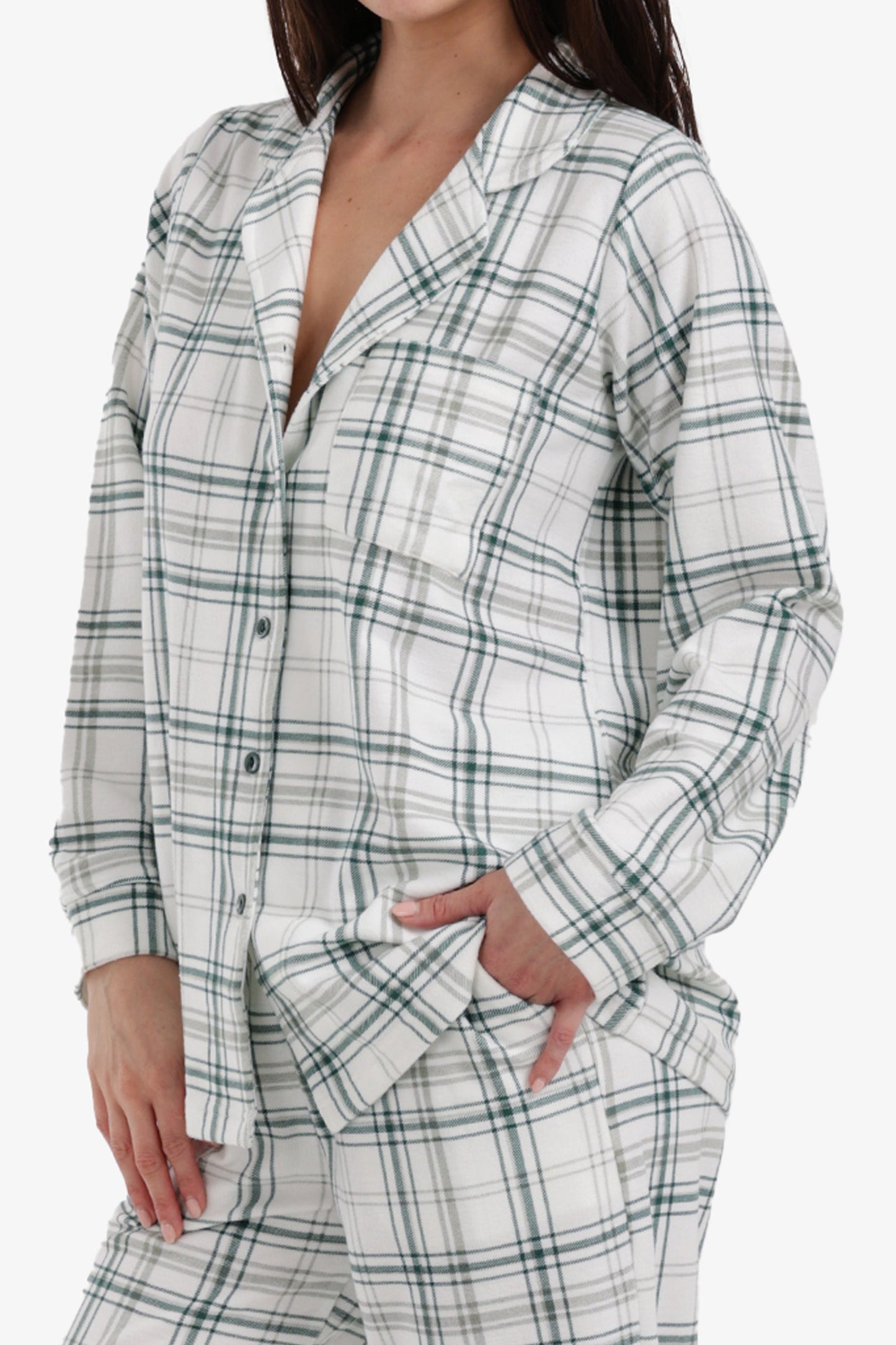 Checked Pattern Pyjama Set