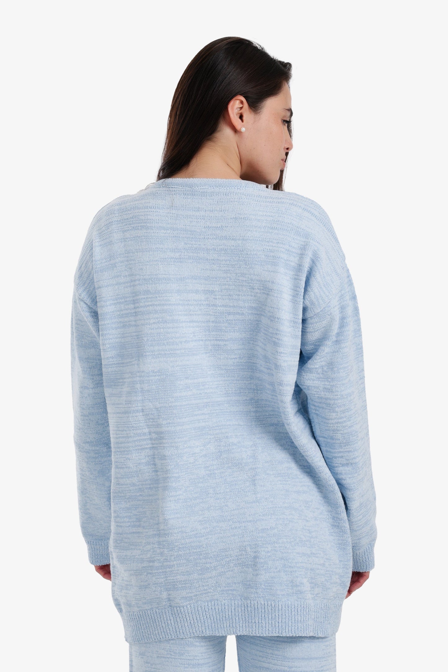 Relaxed Heathered Robe