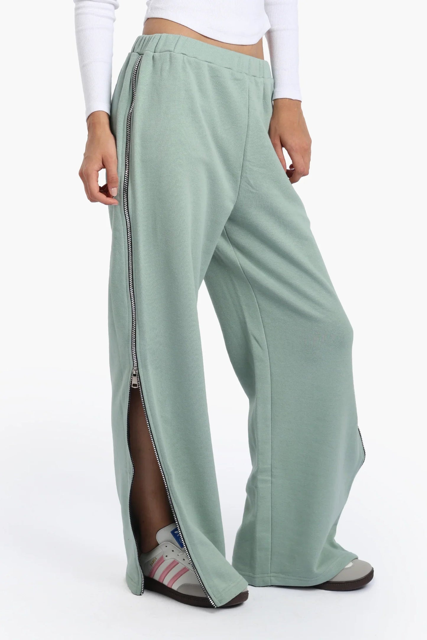 Side Zippers Lounge Pants