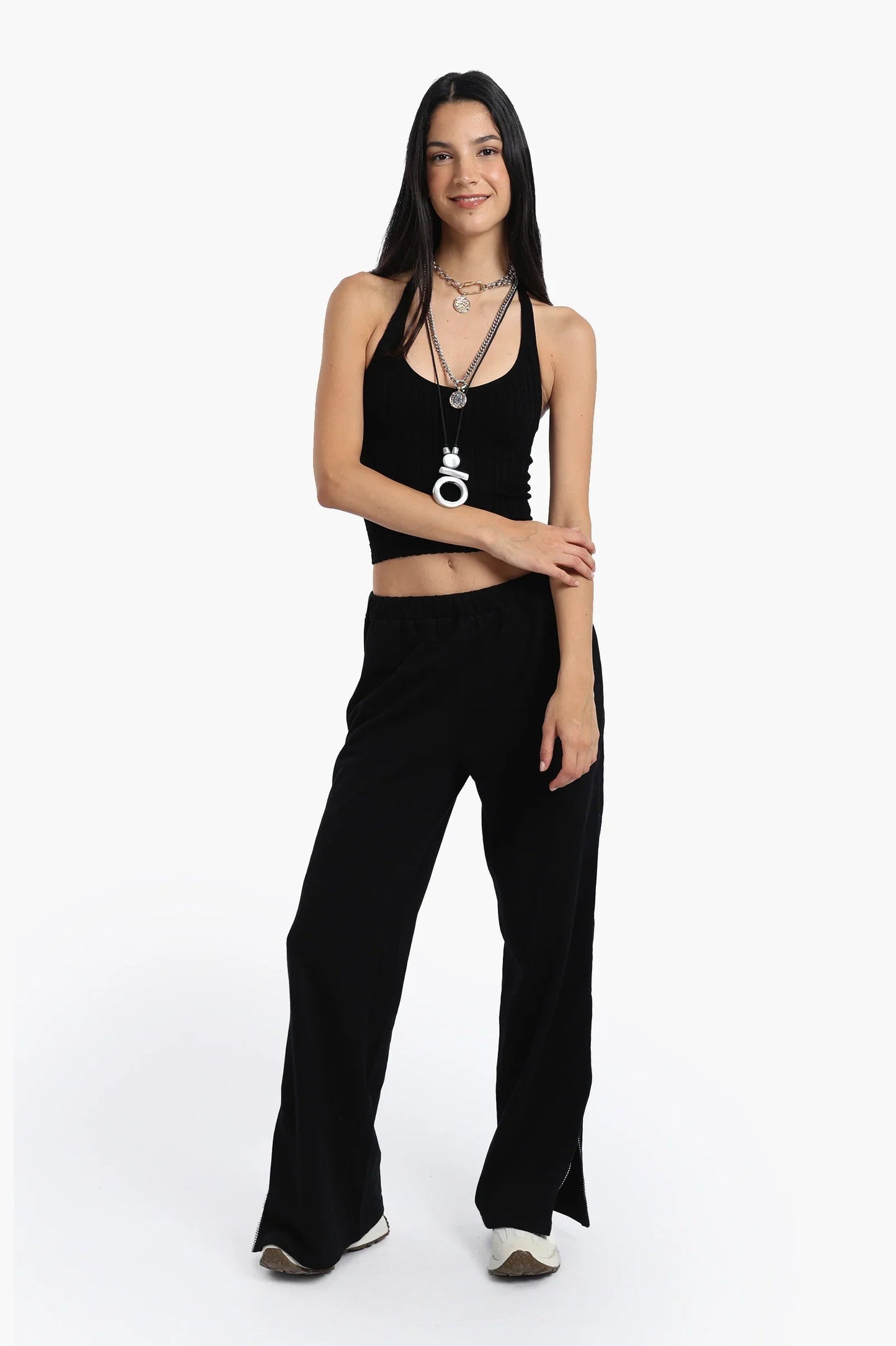 Side Zippers Lounge Pants