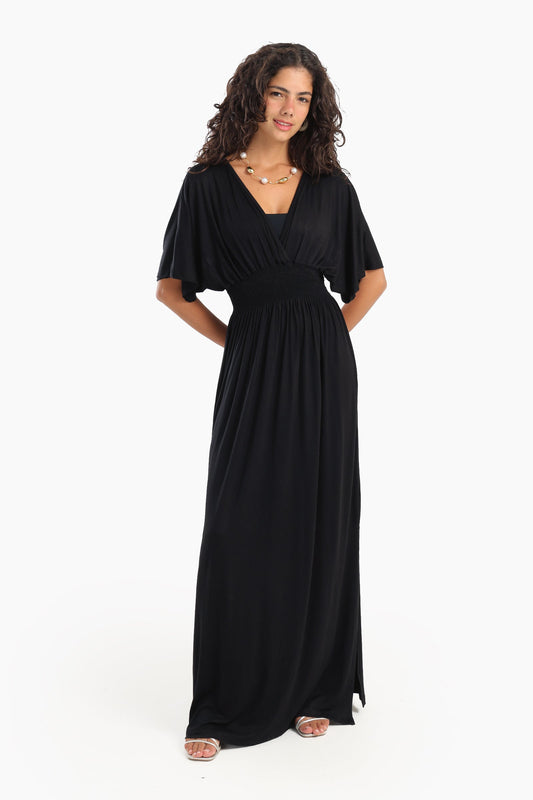 Comfy Nightgown With Side Slits