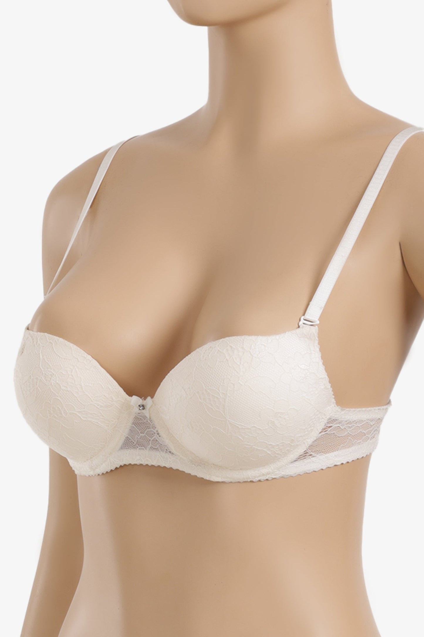 Wired Lace Push Up Bra