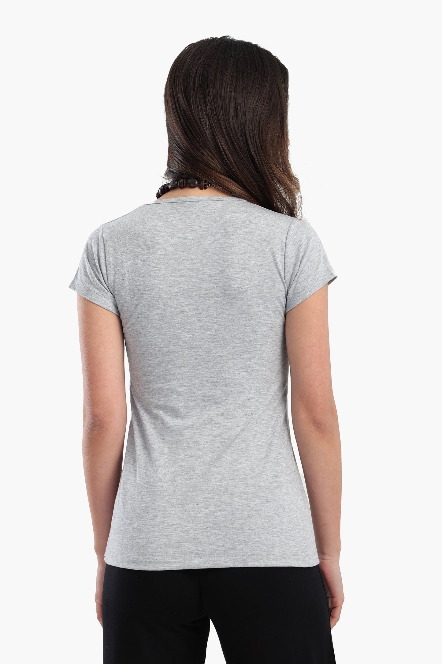 Round Neck Solid Top
