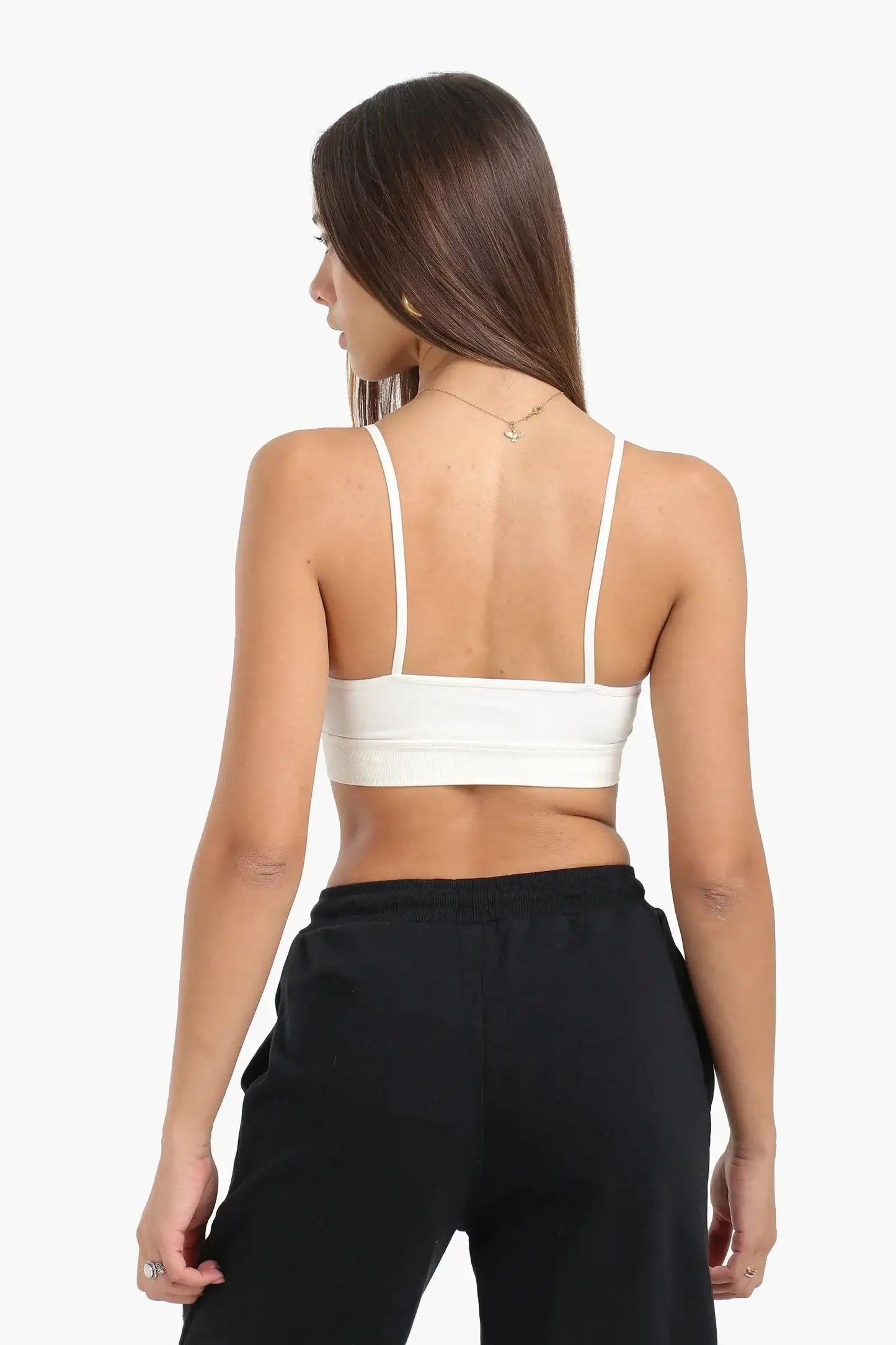 Keyhole Slip-On Bra