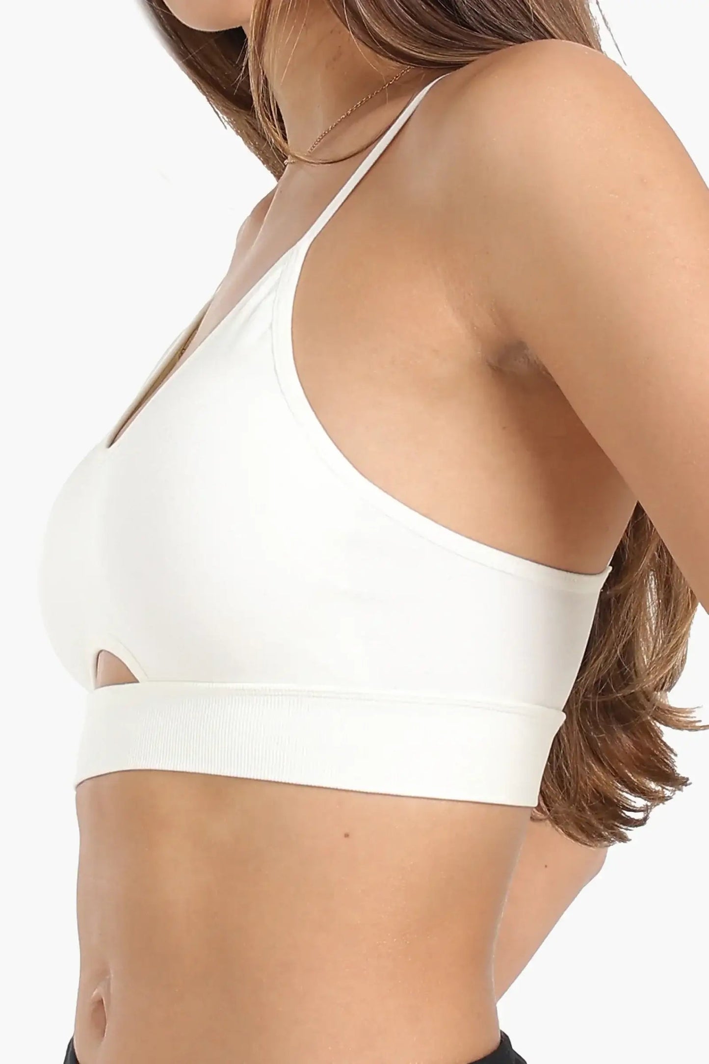 Keyhole Slip-On Bra