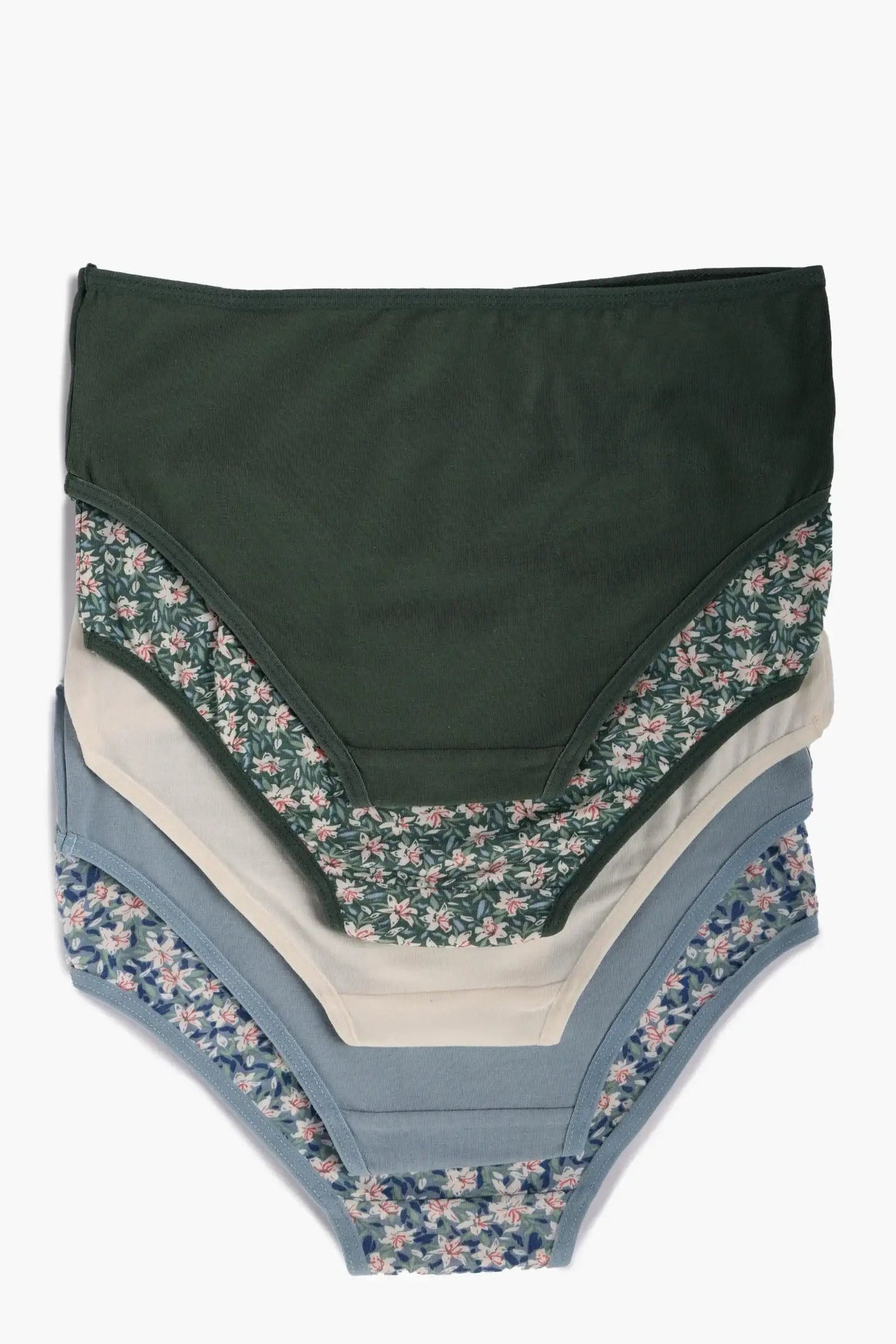 Pack of 5 Colored Brief Panties