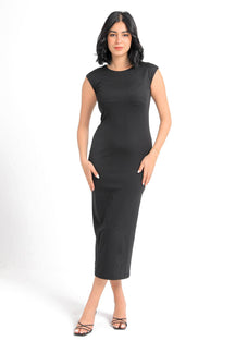 Jersey Sleeveless Midi Dress - Carina - كارينا