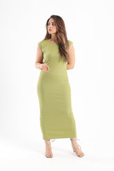 Jersey Sleeveless Midi Dress - Carina - كارينا