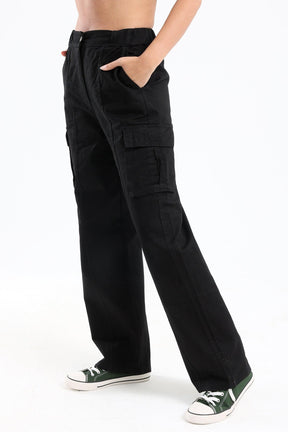 Denim Cargo Pants - Carina - كارينا