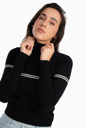 Asymmetrical Slim Fit Pullover