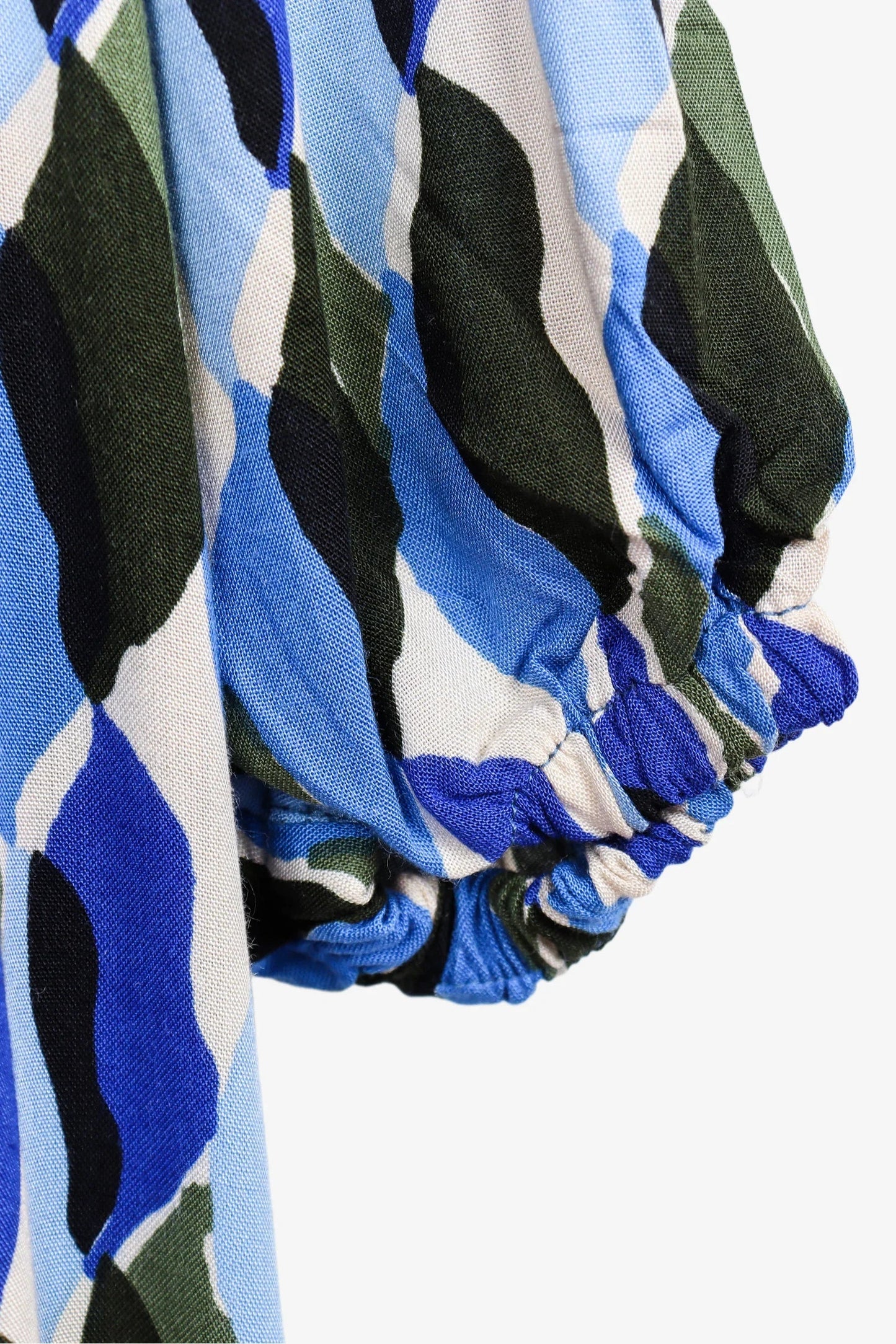 Printed V-Neck Dress