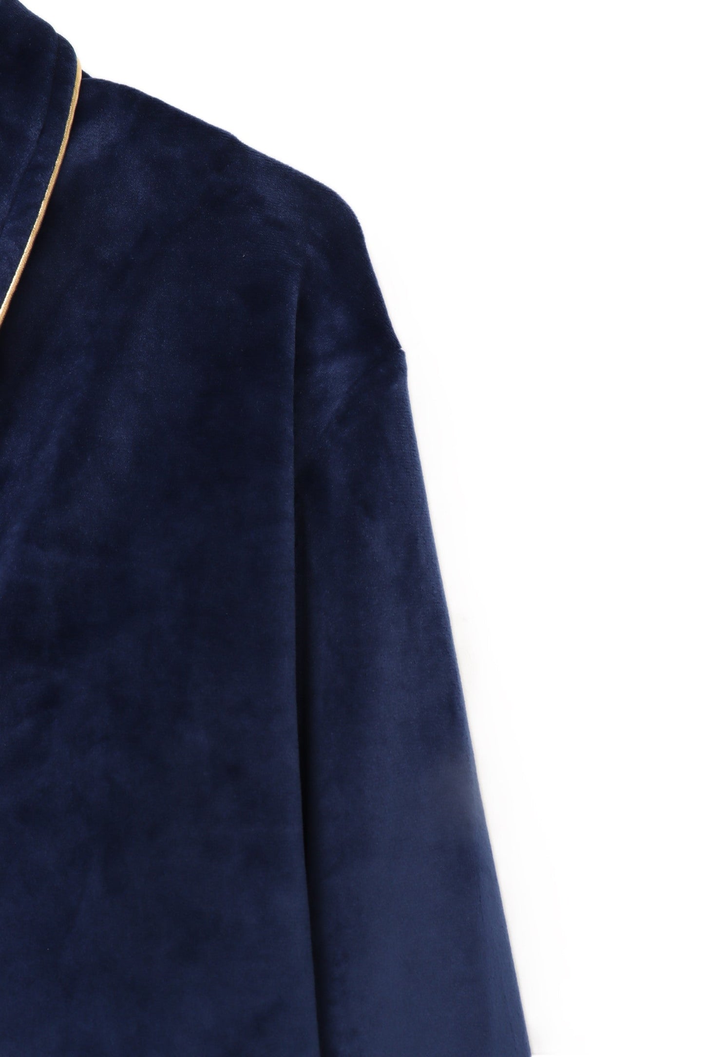 Double-Breasted Velvet Pyjama Set