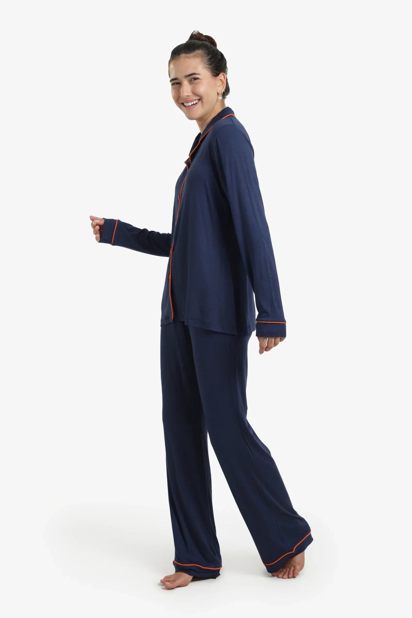 Classic Piped Pyjama Set
