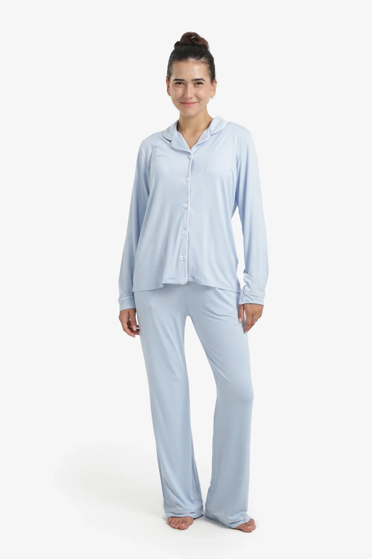 Classic Piped Pyjama Set