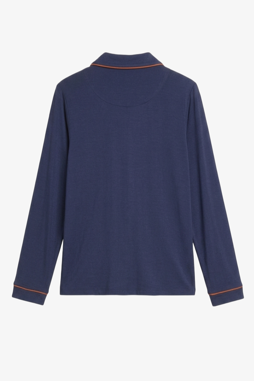 Classic Piped Pyjama Set
