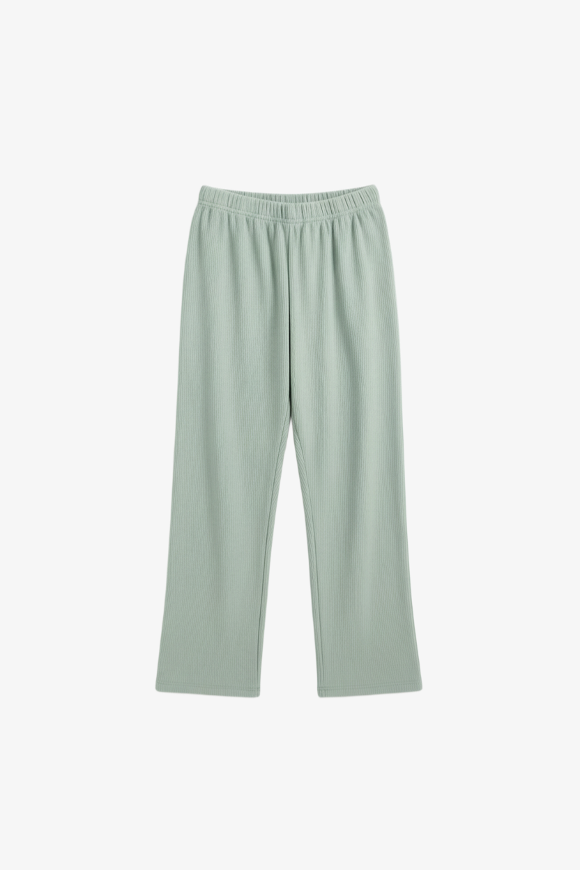 Velvet V-Neck Pyjama Set