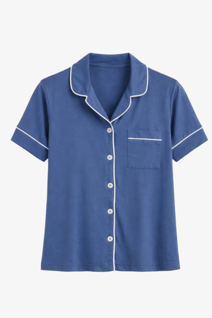Classic Piping Pyjama Set
