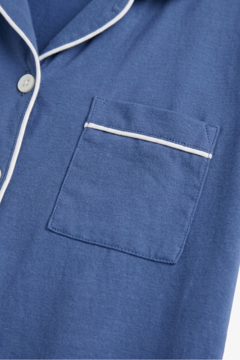 Classic Piping Pyjama Set