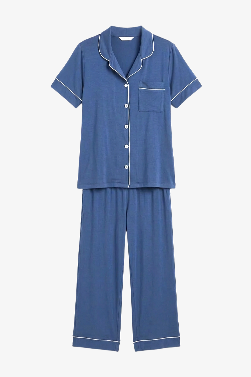 Classic Piping Pyjama Set