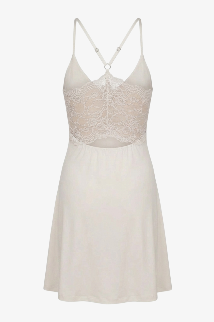 Lace-Back Nightgown