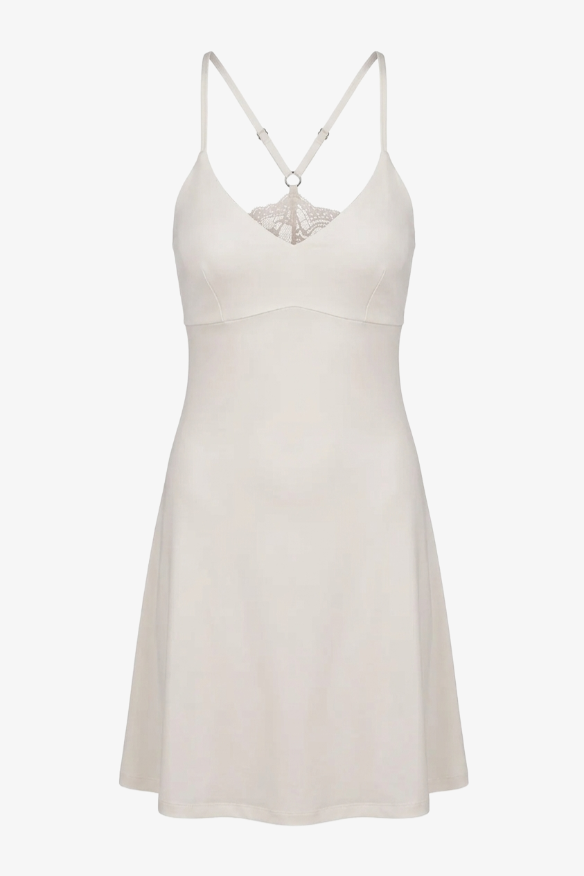 Lace-Back Nightgown