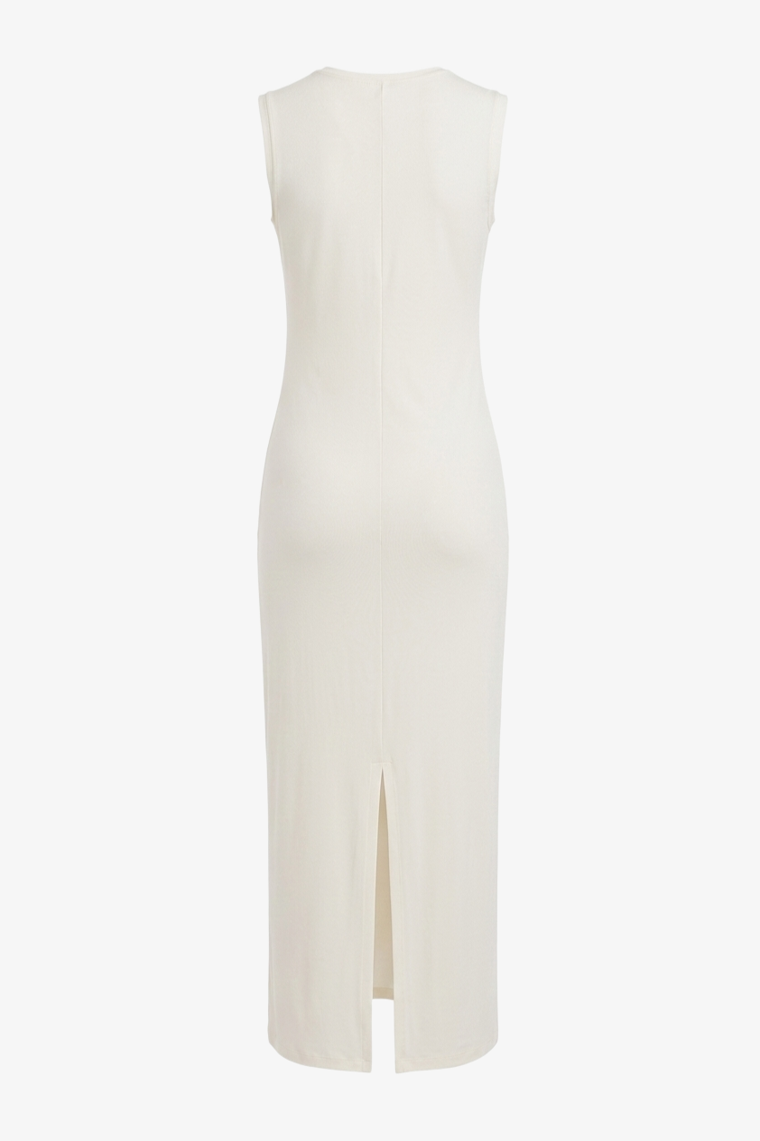 Crew Neck Midi Dress