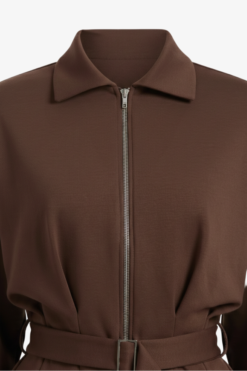 Dropped-Shoulder Lounge Jacket