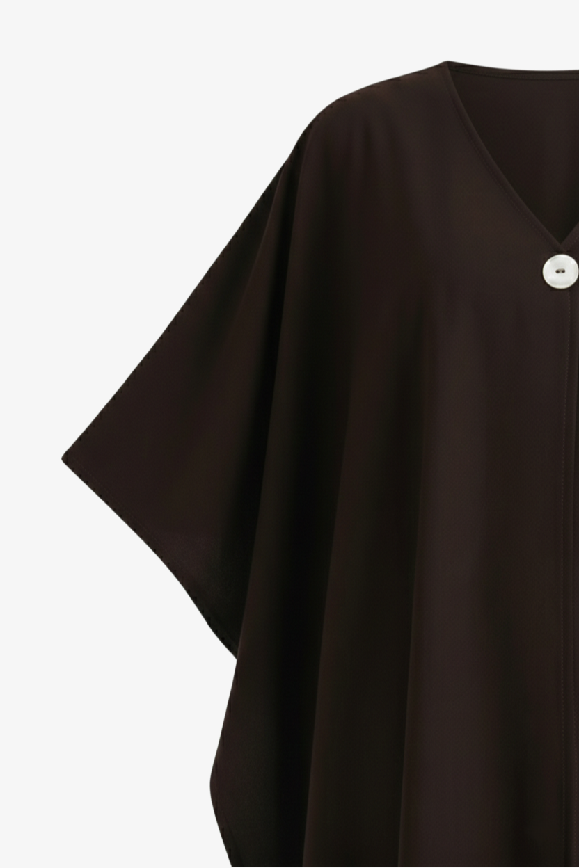 Split-Front Maxi Abaya