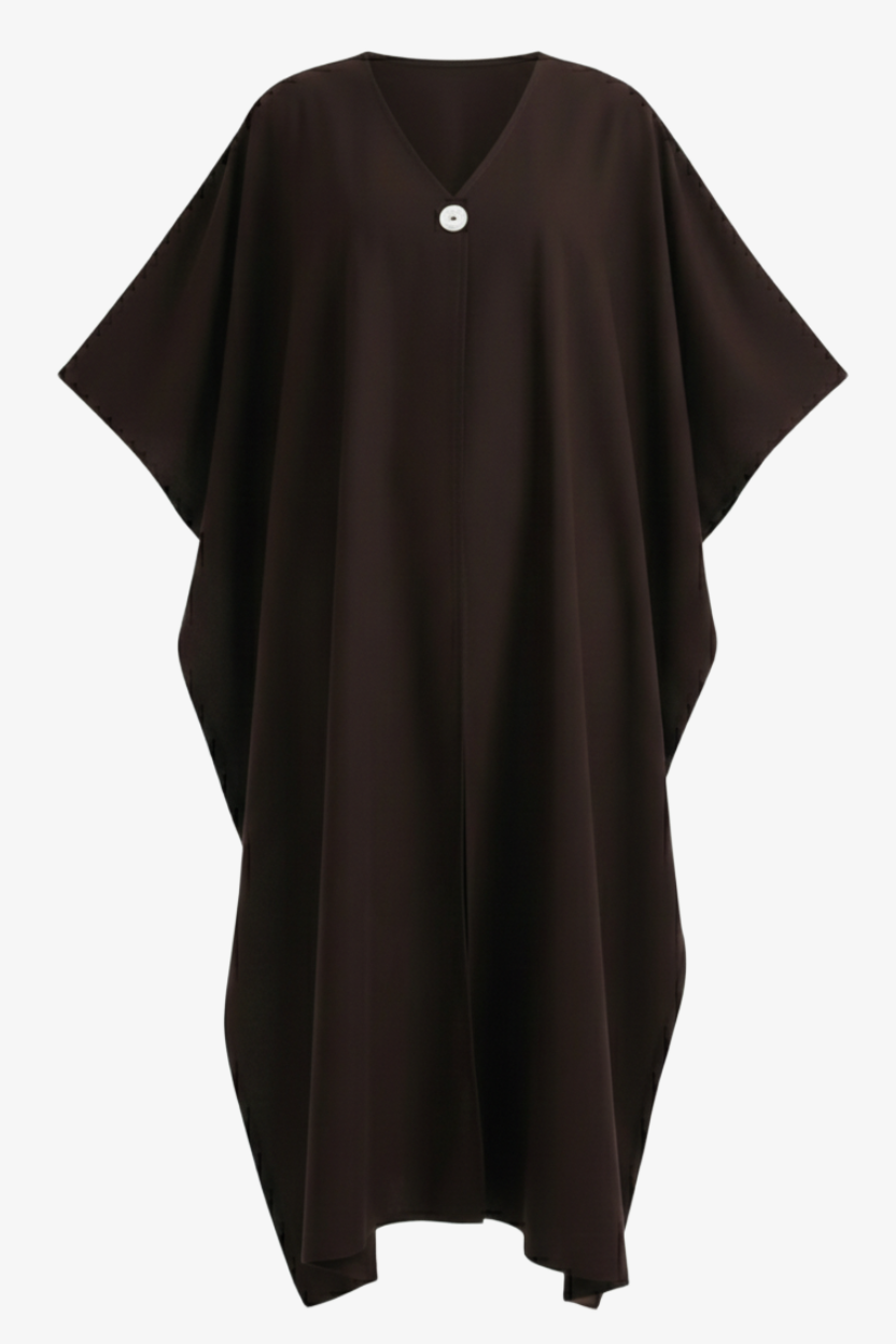 Split-Front Maxi Abaya