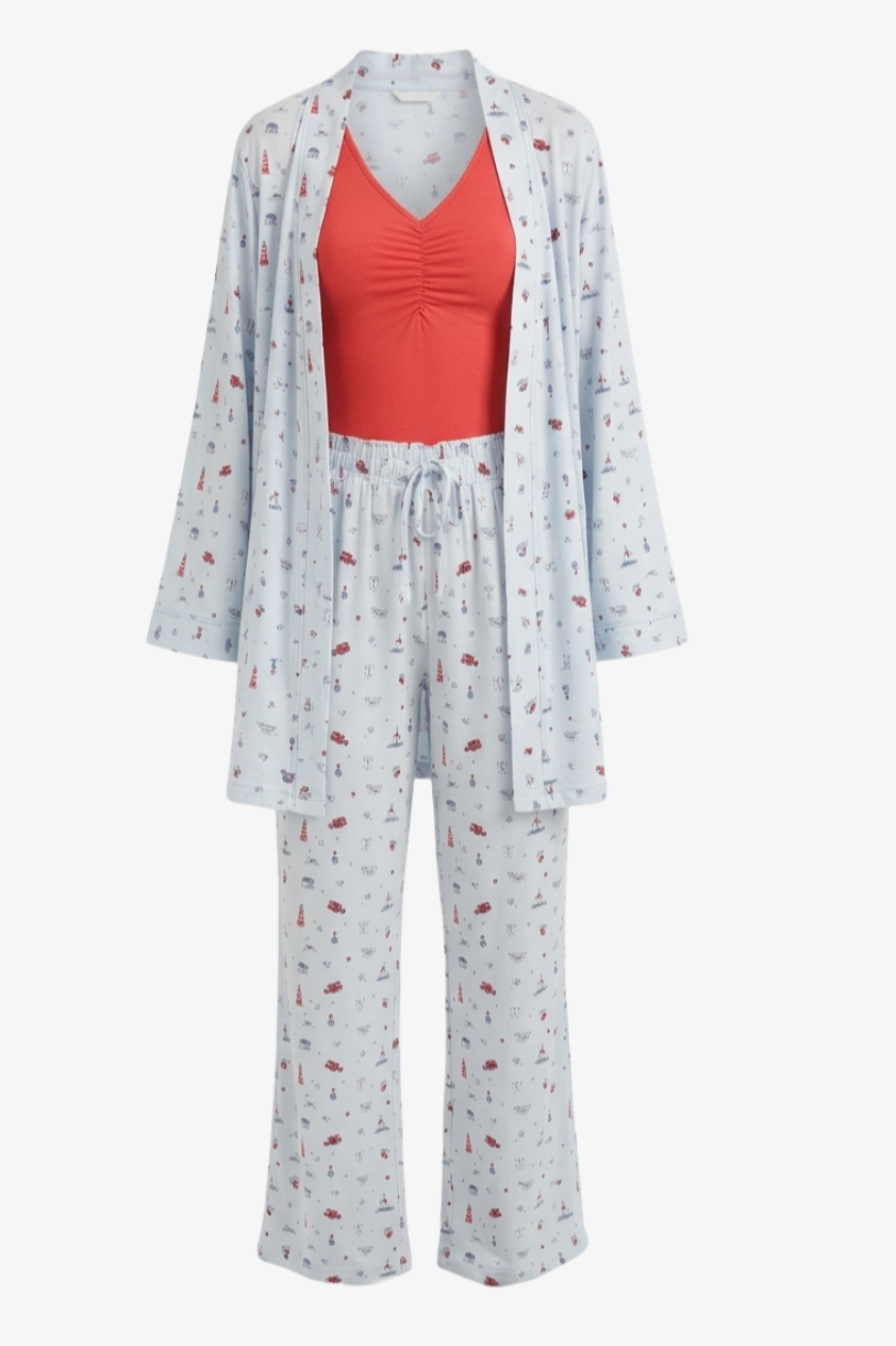Maritime 3-Piece Pyjama Set