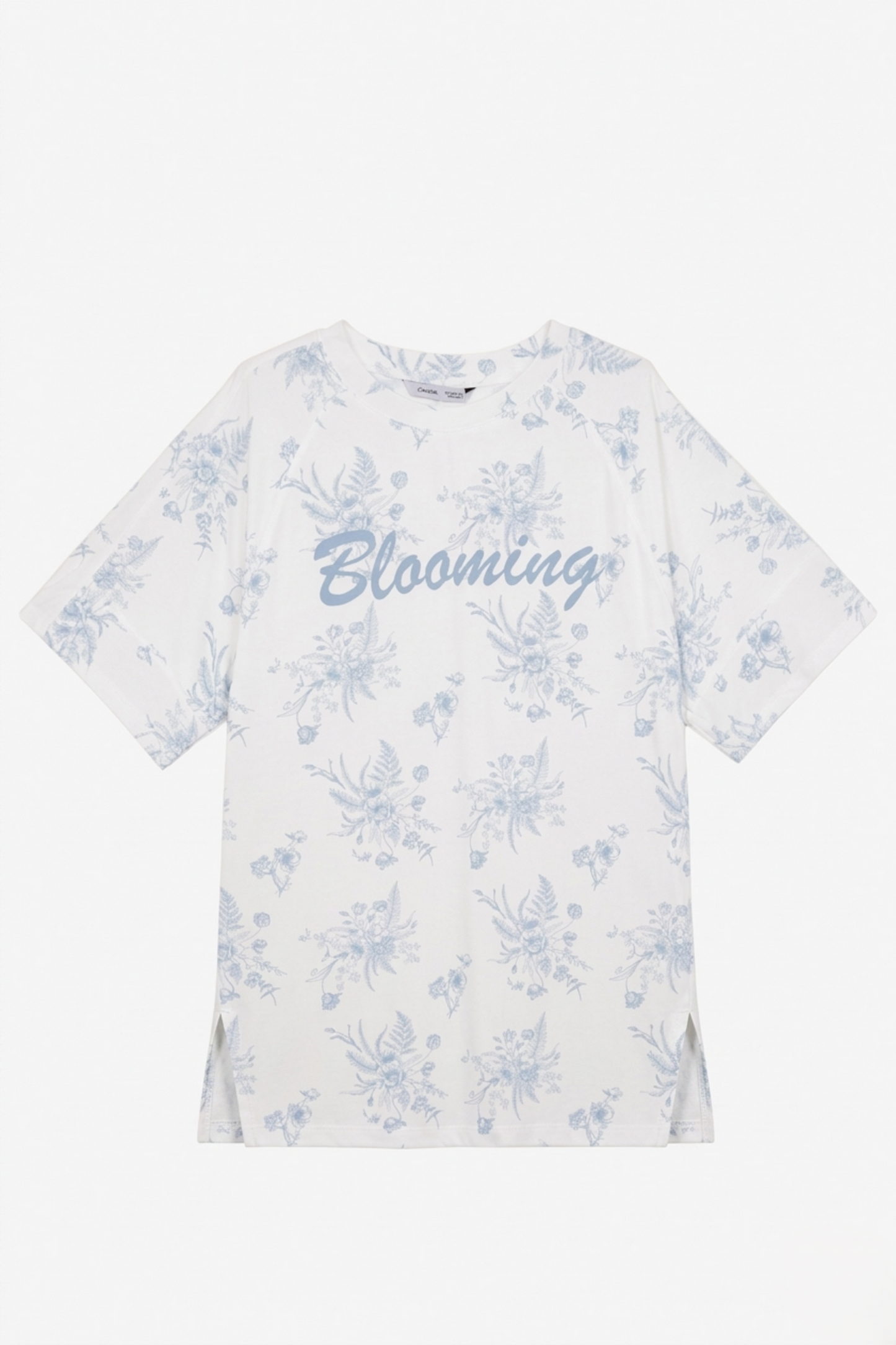 Relaxed Floral Night Shirt