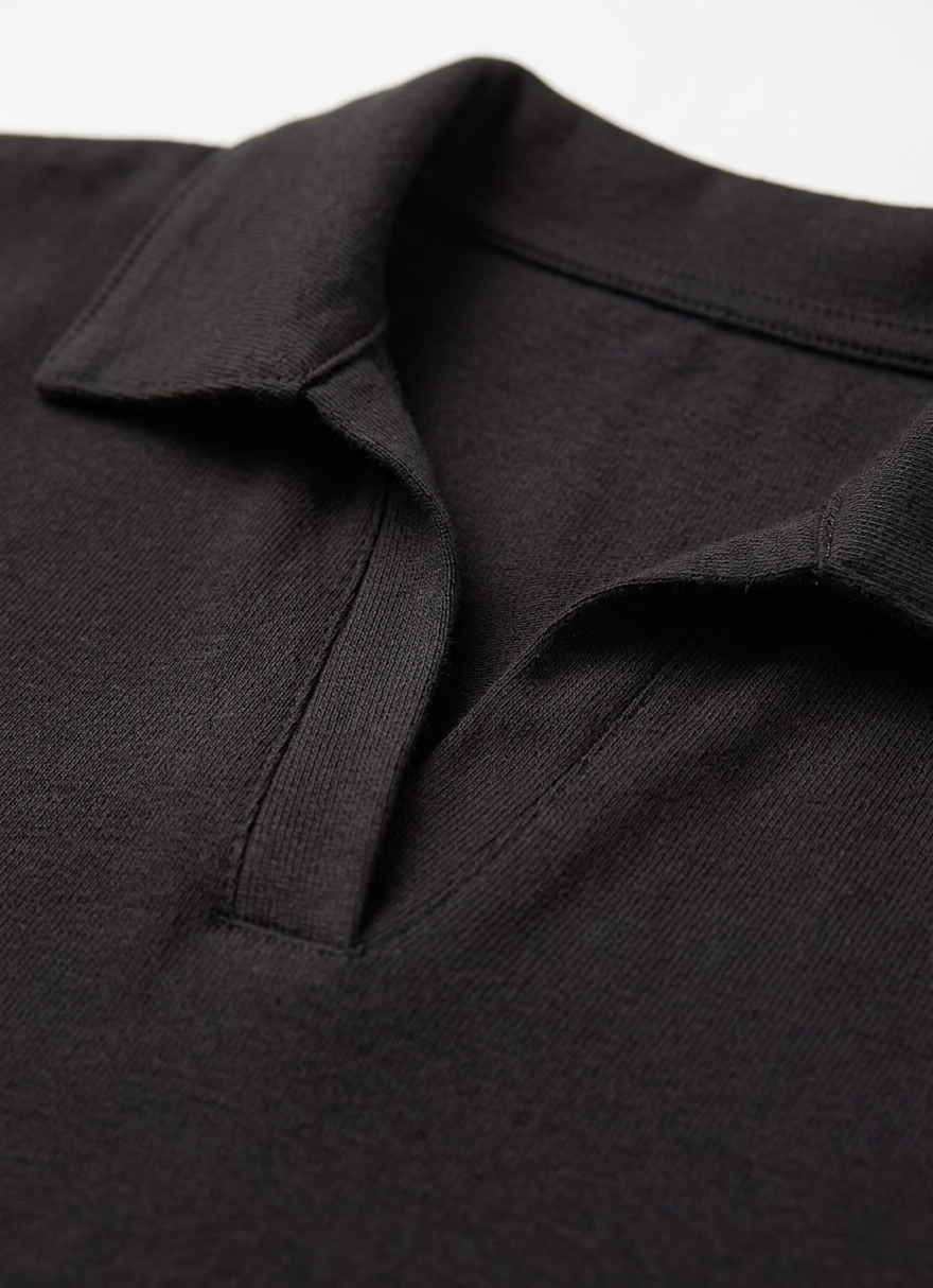 Cropped Polo T-Shirt
