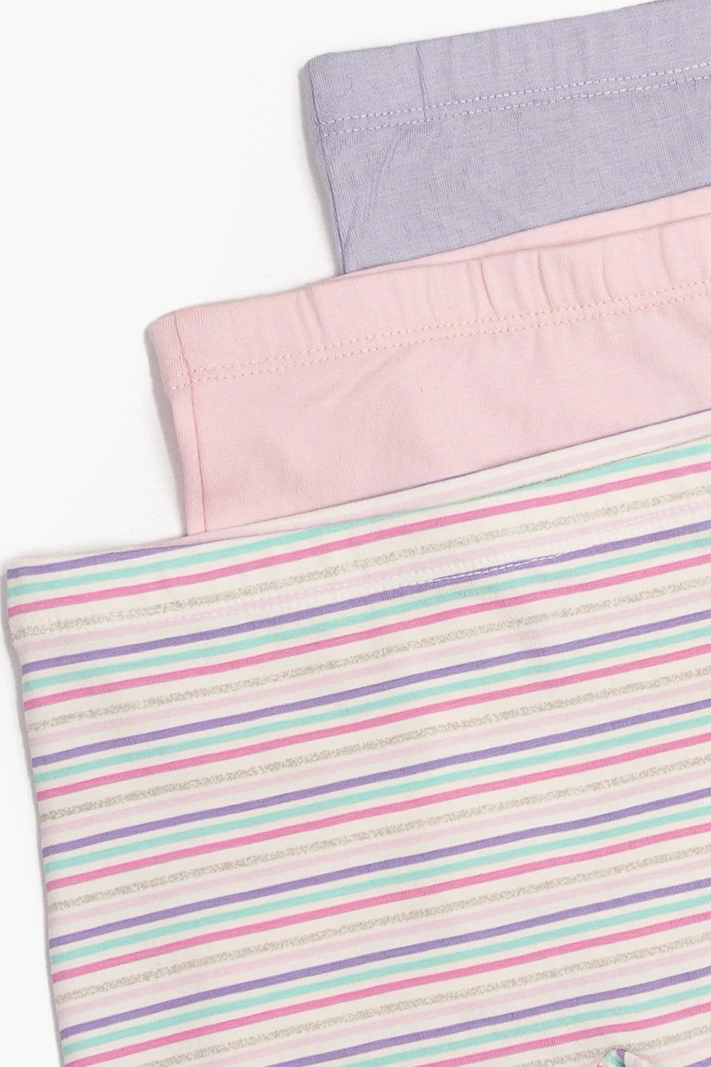 Pack of 3 Girly Brief Shorts - Carina - كارينا