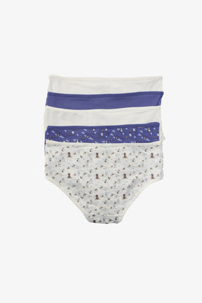 Pack of 5 Colored Brief Panties