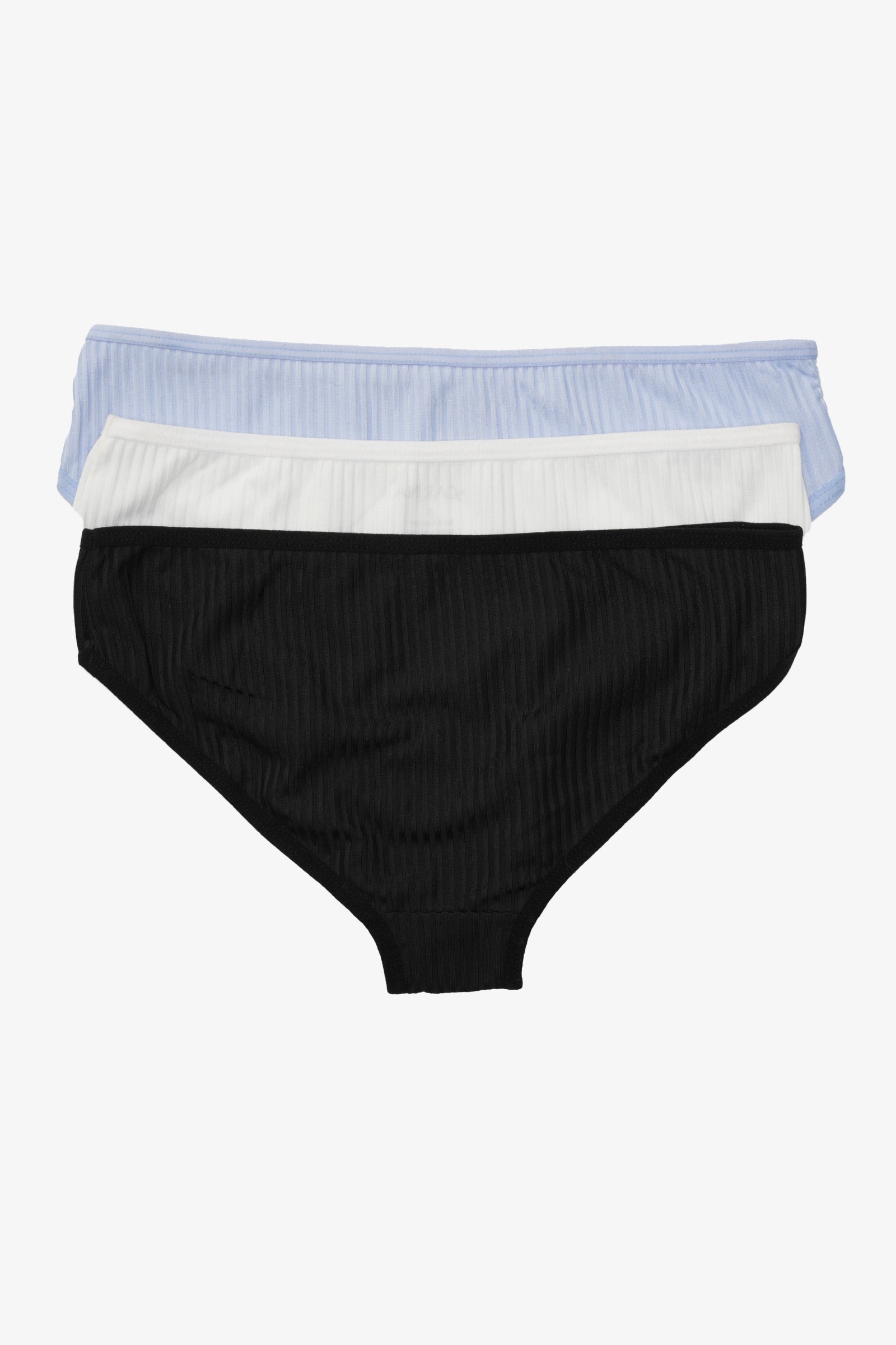 Pack of 3 Colored Brief Panties